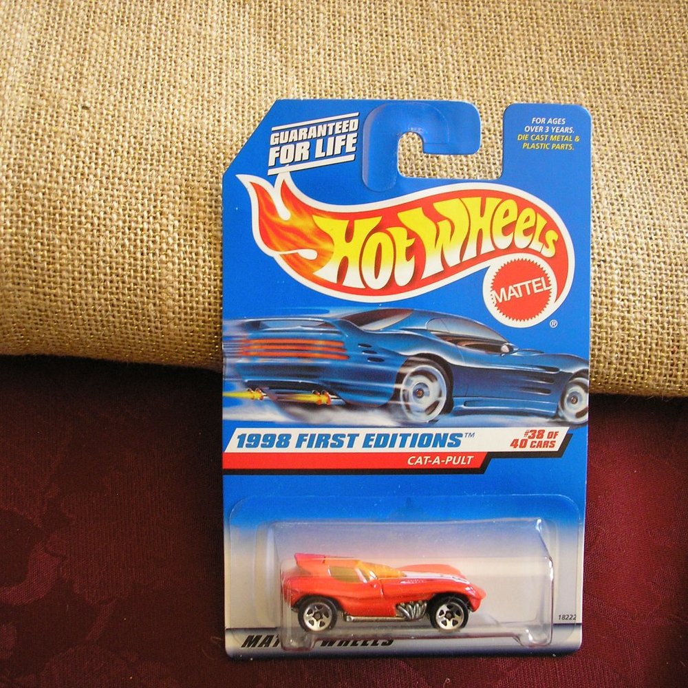 🚗 1998 Hot Wheels 1st Edition Cat-A-Pult